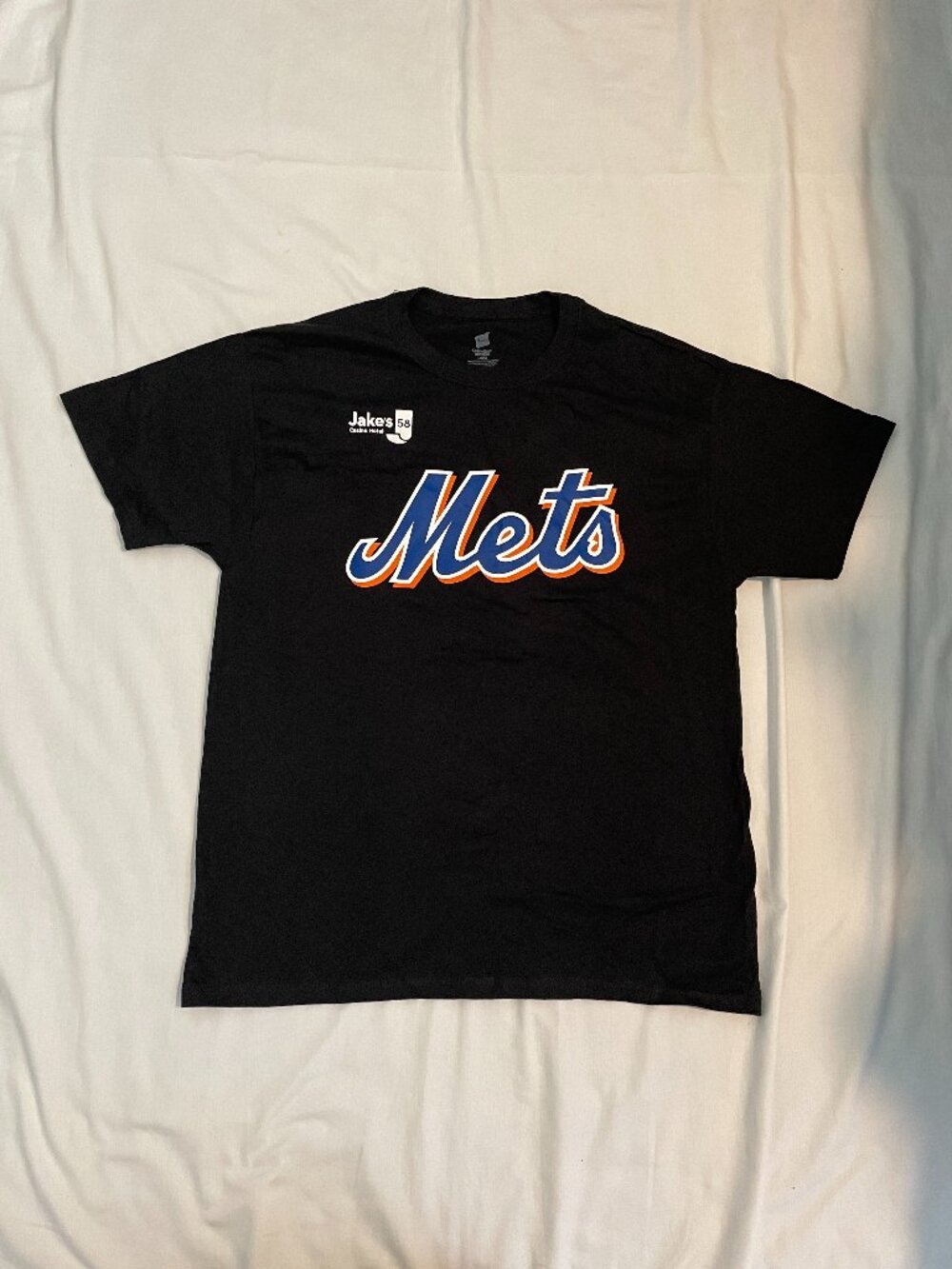 New York Mets Game Giveaway T Shirt Pete Alonso Black Large